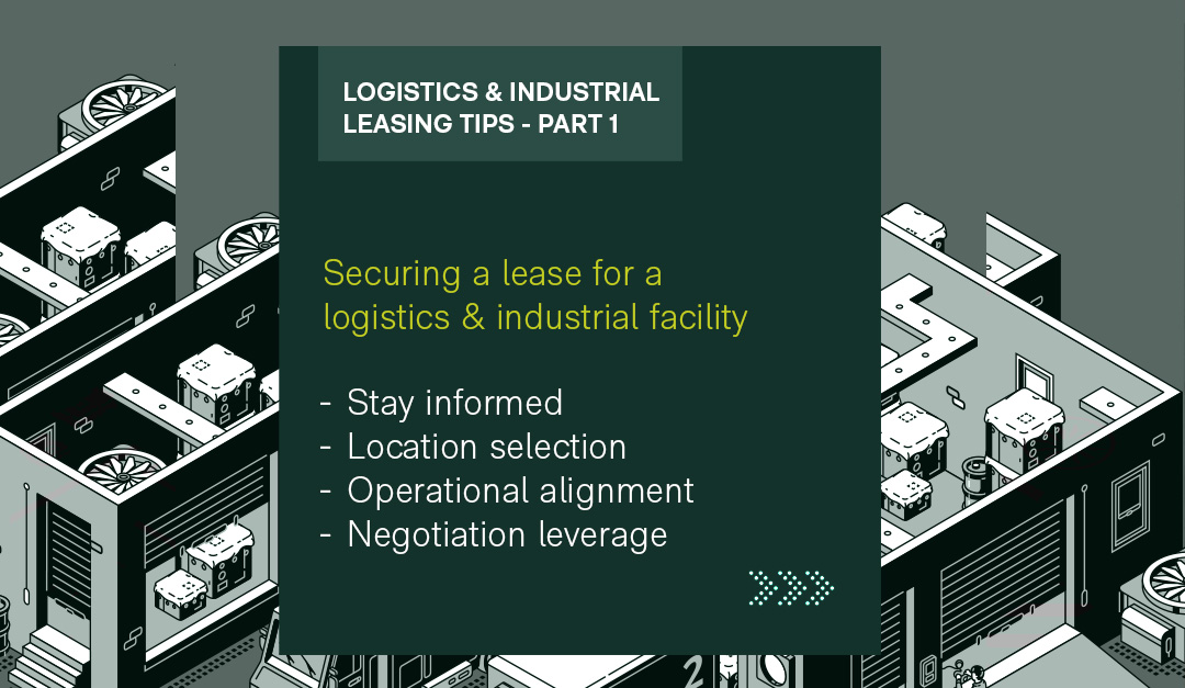 Leasing Smarter: Four Bite-Sized Tips for Navigating Industrial and Logistics Leases with James Group Real Estate