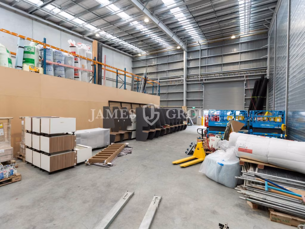 High Stud Warehouse + Canopy + 12 Carparks