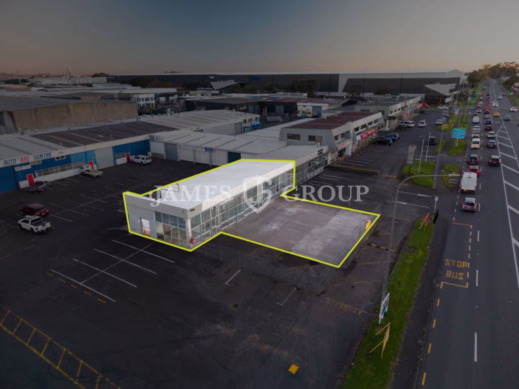 High Profile Secure Yard + Retail Area