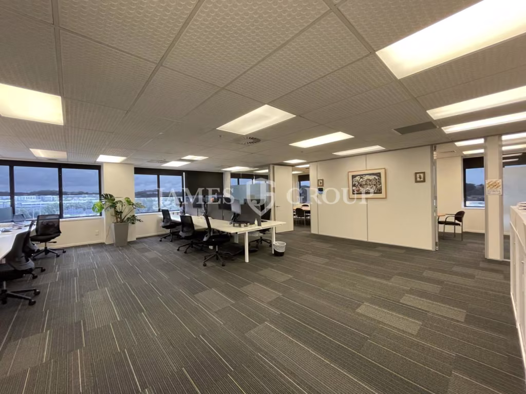 Functional Fitted Office With Balcony Outlook