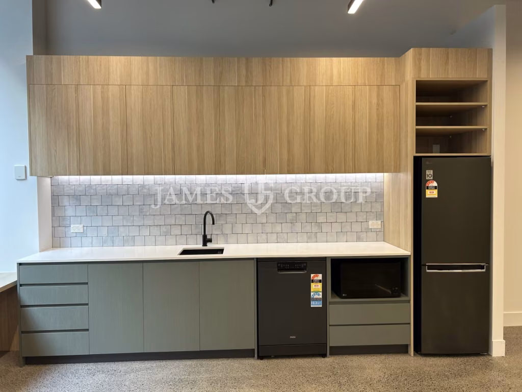 Flexible Office Space With Polished Concrete Floor
