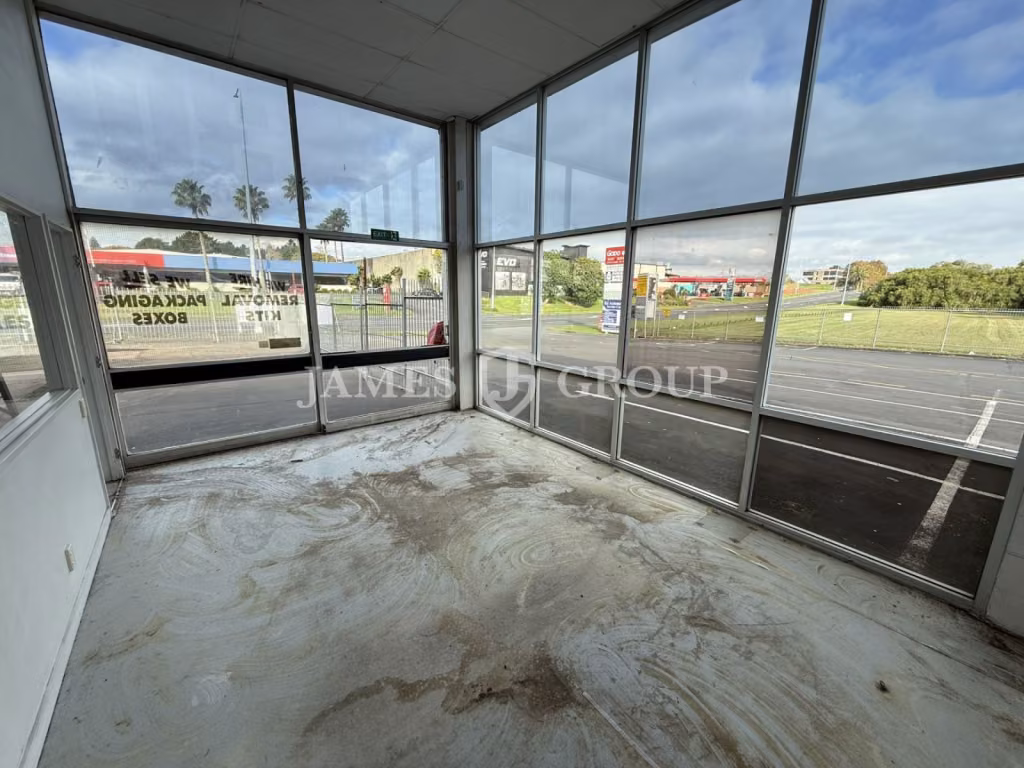 High Profile Secure Yard + Retail Area
