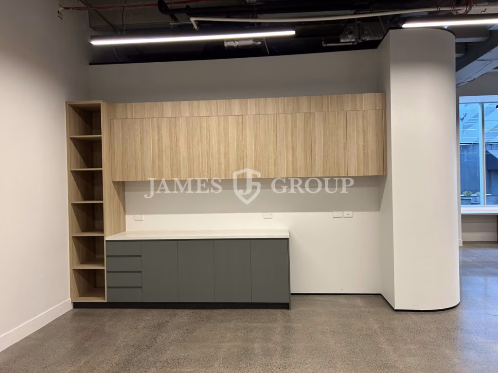 Flexible Office Space With Polished Concrete Floor