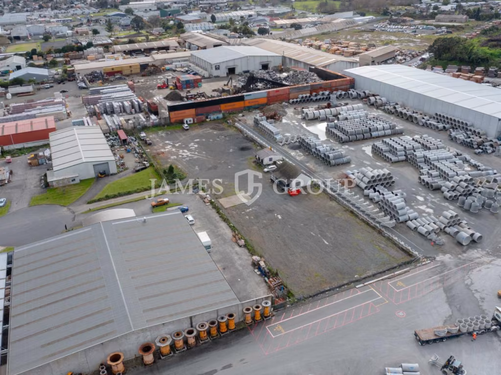 Rare Heavy Industry Yard In Papakura