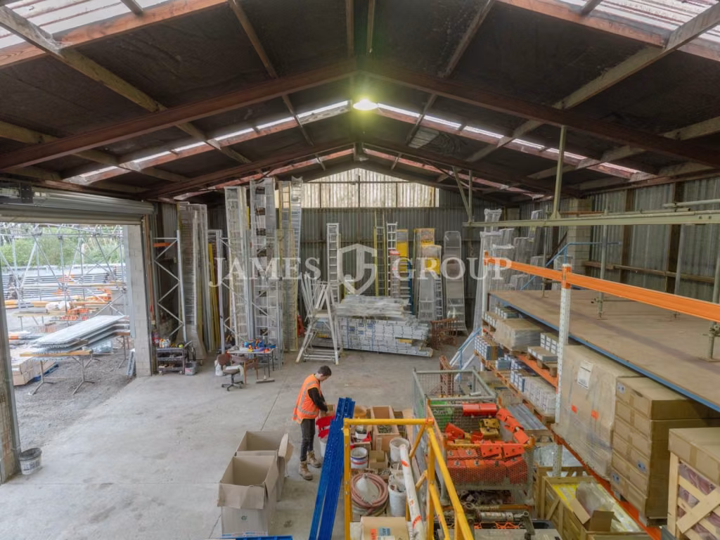 Yard-heavy Industrial With Drive-around Access