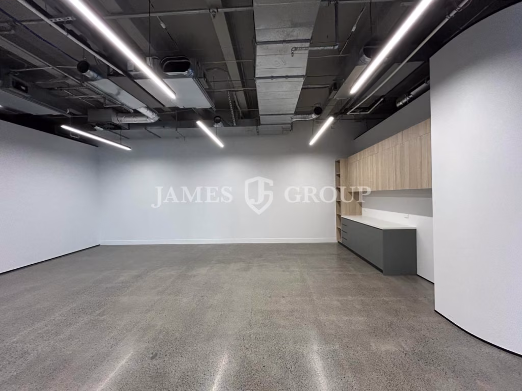 Flexible Office Space With Polished Concrete Floor