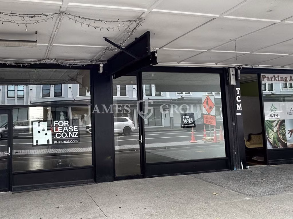 Polished Retail Space With Huge Street Presence
