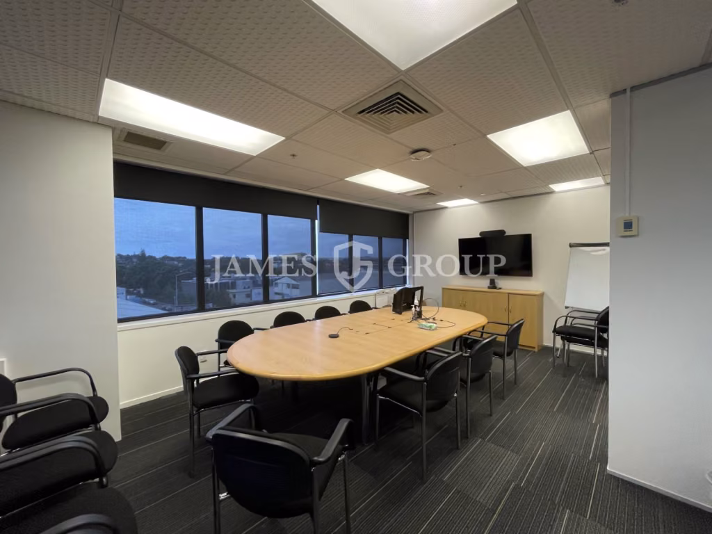 Functional Fitted Office With Balcony Outlook