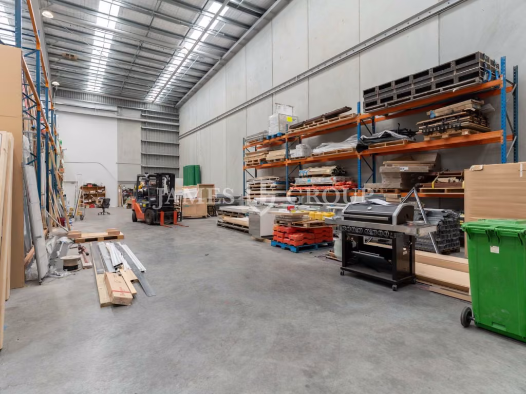 High Stud Warehouse + Canopy + 12 Carparks