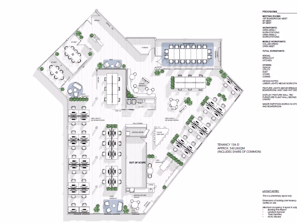 Character Office With Parking On The Strand