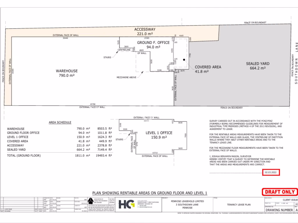 1,811m² Penrose Industrial With Yard