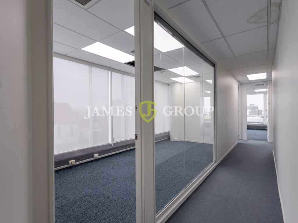 Partitioned Office Space With Open-plan Potential