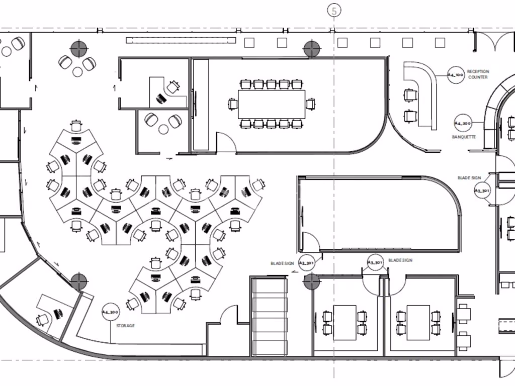 Large City Works Depot Office | 585m²