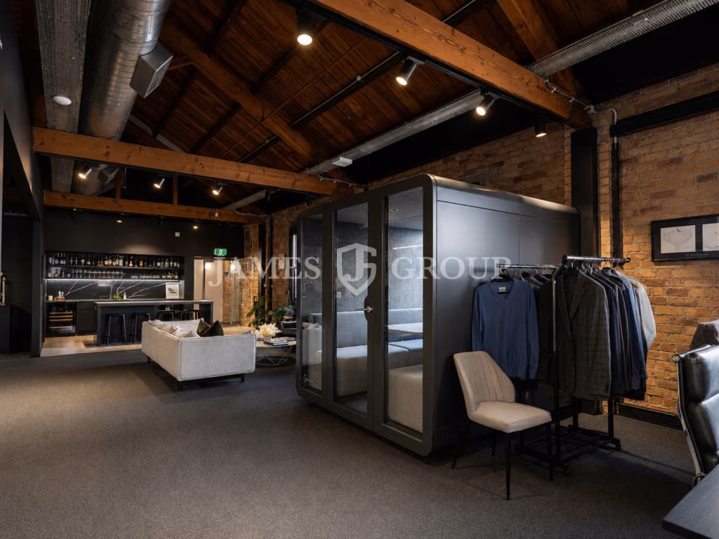 Premium Character Office Across Two Levels