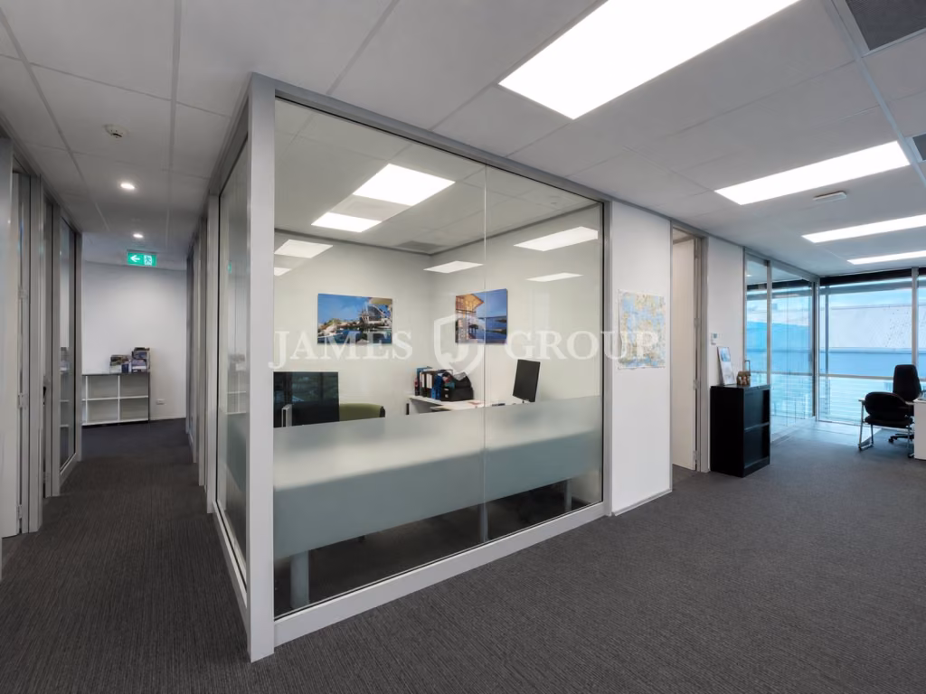 Bright Parnell Office With Views
