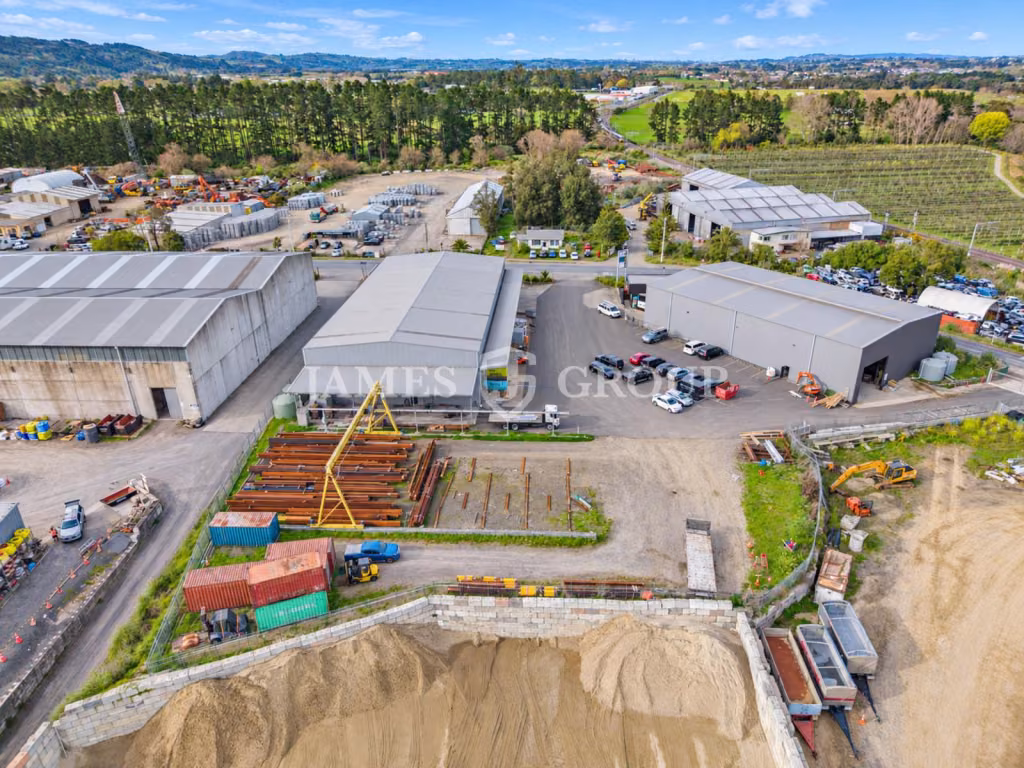 2,300m² Heavy Industry Yard In Papakura
